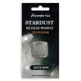 Silver Moon   Stamperia Stardust Metallic Pigment 0.5gr