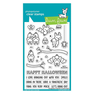 Fangtastic Friends - Lawn Fawn Clear Stamps 4
