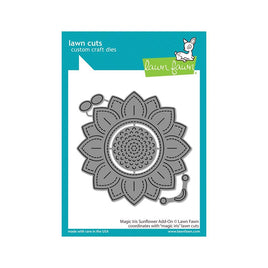 Magic Iris Sunflower Add-On - Lawn Cuts Custom Craft Die