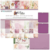 ARToptions Plum Grove - 49 And Market Collection Pack 12"X12"
