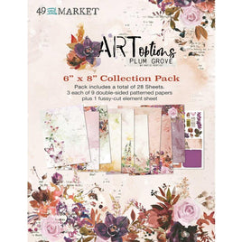 ARToptions Plum Grove - 49 And Market Collection Pack 6"X8"