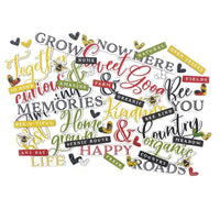 Vintage Artistry Countryside Chipboard Word Set