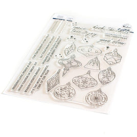 Ornaments - Pinkfresh Studio Clear Stamp Set 6"X8"