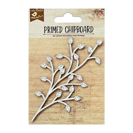 Scroll Little Birdie Laser Cut Primed Chipboard 1/Pkg