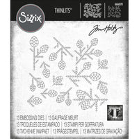 Pine Patterns - Sizzix Thinlits Dies By Tim Holtz 13/Pkg