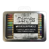 Set 2 - Tim Holtz Distress Watercolor Pencils 12/Pkg