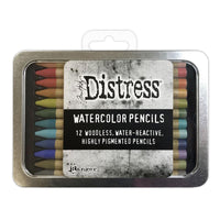 Set 3 - Tim Holtz Distress Watercolor Pencils 12/Pkg