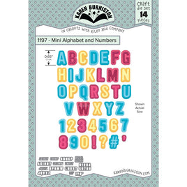 Mini Alphabet & Numbers - Karen Burniston Dies