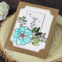 Singles Arrange Me Woodware Clear Stamp 4"X6" by Creative Expressions