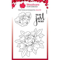 Singles Just The Best  Woodware Clear Stamp 4"X6" by Creative Expressions