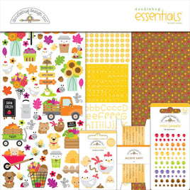 Farmers Market - Doodlebug Essentials Page Kit 12"X12"