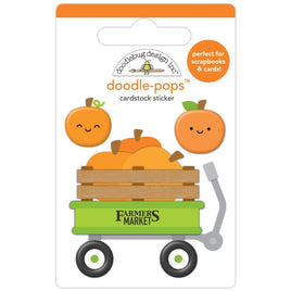 Pumpkin Patch - Doodlebug Doodle-Pops 3D Stickers