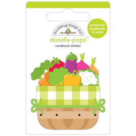 Harvest Time - Doodlebug Doodle-Pops 3D Stickers