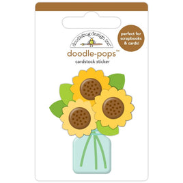 Bit Of Sunshinel - Doodlebug Doodle-Pops 3D Stickers