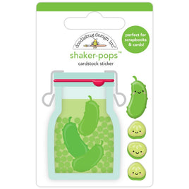 Big Dill - Doodlebug Shaker-Pops 3D Stickers