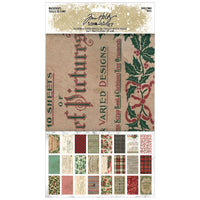 Christmas - Idea-Ology Backdrops Double-Sided Cardstock 6"X10" 24/Pkg