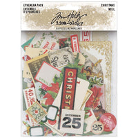 Christmas - Idea-Ology Ephemera Pack 82/Pkg