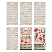 Christmas - Idea-Ology Spiral Bound Sticker Book 4.5"X8.5"