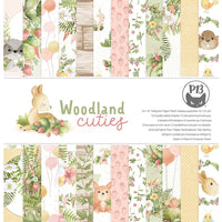 Woodland Cuties - P13 Double-Sided Paper Pad 12"X12" 12/Pkg