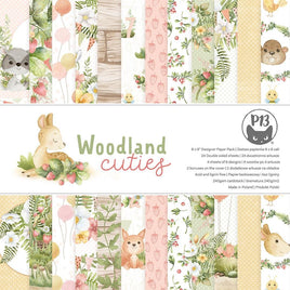 Woodland Cuties - P13 Double-Sided Paper Pad 6"X6" 24/Pkg