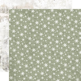 All That Glitters - Simple Vintage Winter Woods Double-Sided Cardstock 12"X12"