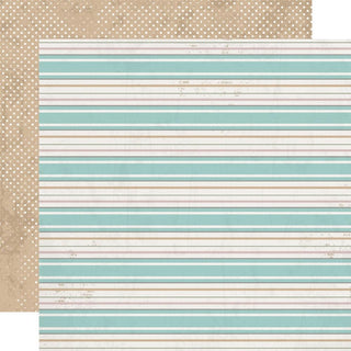 Winter Blues - Simple Vintage Winter Woods Double-Sided Cardstock 12