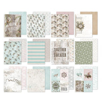 Simple Vintage Winter Woods - Simple Stories Double-Sided Paper Pad 6"X8" 24/Pkg