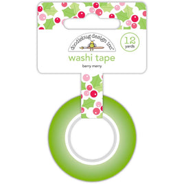 Berry Merry - Doodlebug Washi Tape 15mmX12yd