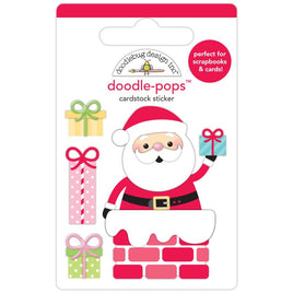 Night Before Christmas - Doodlebug Doodle-Pops 3D Stickers