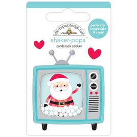 Santavision - Doodlebug Shaker-Pops 3D Stickers