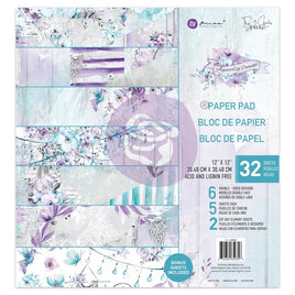 Aquarelle Dreams - Prima Marketing Double-Sided Paper Pad 12"X12" 32/Pkg