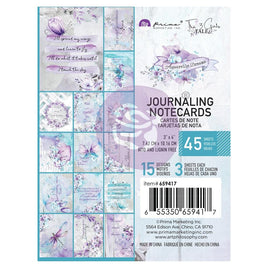 15 Designs/3 Each - Aquarelle Dreams Journaling Cards 3"X4" 45/Pkg