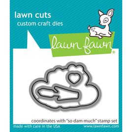 So Dam Much - Lawn Fawn Craft Die