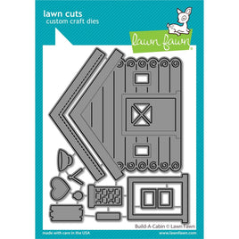 Build-A-Cabin - Lawn Fawn Craft Die
