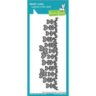 Heart Garden Border - Lawn Fawn Craft Die