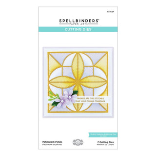 Patchwork Petals - Spellbinders Etched Dies By Becca Feeken