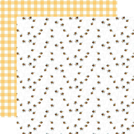 Bee Friends - Bee Happy Double-Sided Cardstock 12"X12"