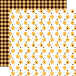 Busy Beehive - Bee Happy Double-Sided Cardstock 12"X12"