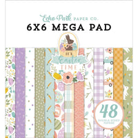 It's Easter Time - Echo Park Double-Sided Mega Paper Pad 6"X6" 48/Pkg