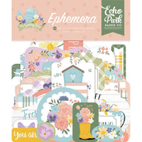 Icons, It's Spring Time - Echo Park Cardstock Ephemera 33/Pkg