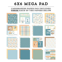Our Baby Boy - Echo Park Double-Sided Mega Paper Pad 6"X6" 48/Pkg