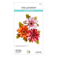 Gerber Daisy- The Painter's Garden - Spellbinders Etched Dies By Susan Tierney-Cockburn