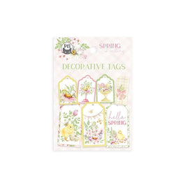 #03 - Spring Is Calling Double-Sided Cardstock Tags 7/Pkg