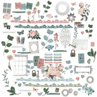 Elements - Vintage Artistry Tranquility Laser Cut Outs