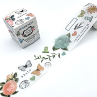 Vintage Artistry Tranquility - 49 And Market Washi Sticker Roll