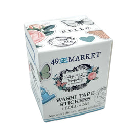 Vintage Artistry Tranquility - 49 And Market Washi Sticker Roll
