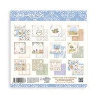 Create Happiness Welcome Home - Stamperia Double-Sided Paper Pad 8"X8" 10/Pkg