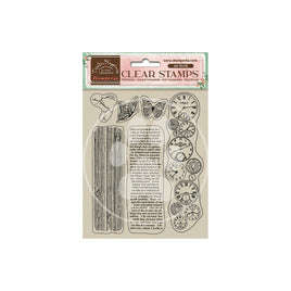 Create Happiness Welcome Home Clocks - Stamperia Clear Stamps