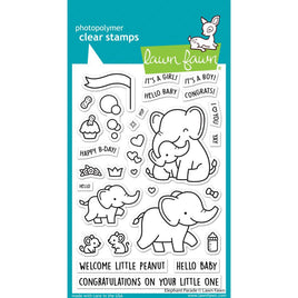 Elephant Parade - Lawn Fawn Clear Stamps 4"X6"