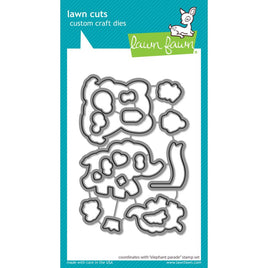 Elephant Parade - Lawn Cuts Custom Craft Die